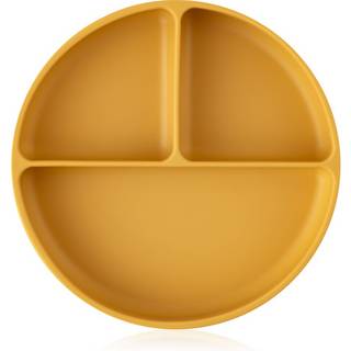 Petite&Mars Take&Match 6m+ opdelt tallerken Rund Intense Ochre 1 stk. - 1 stk.