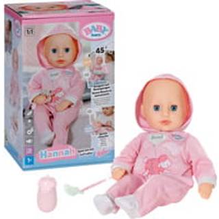 BABY born Hannah interaktiv dukke med lyd - 36 cm