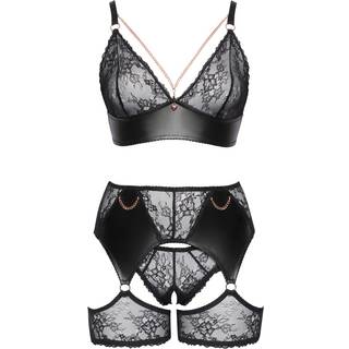 Lace set Black Plus Size