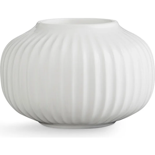 Kähler Hammershøi fyrfadsstage mellem hvid