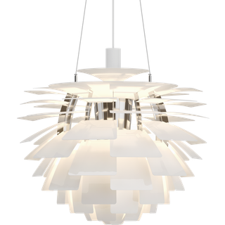 Louis Poulsen PH Artichoke (Koglen) Pendel - Louis Poulsen Integreret LED Hvid Ø60 cm
