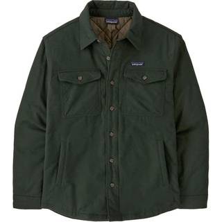 Patagonia Lightweight Insulated Fjord Flannel Shirt Fritidsjakke Herrer størrelse L farve olivengrøn