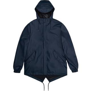Rains Fishtail Jacket - Navy