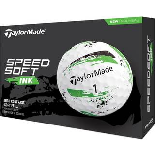 Taylormade SpeedSoft INK (2024) Golfbolde - Grøn