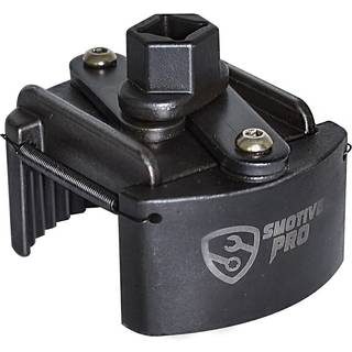 SMOTIVEPRO Universal oliefilternglest til 80 mm-105 mm justerbar vrktjshtte til fjernelse af oliefilter 1/2"""" med 2 holdbare, skridsikre tak