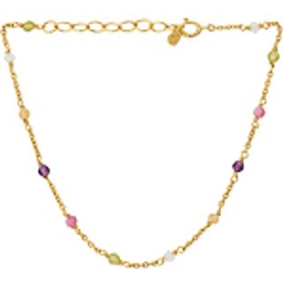 Pernille Corydon Rainbow armbånd forgyldt sølv - b-854-gp