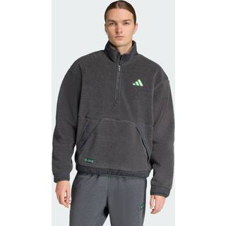 Mercedes – AMG Petronas Formula One Team eksklusiv fleece med halv lynlås - Dgh Solid Grey - XS