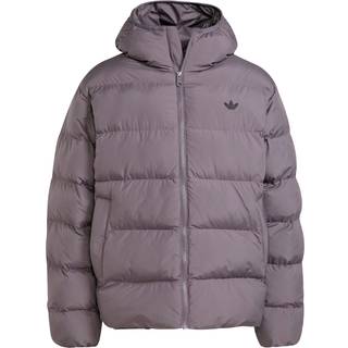 Tonal Hooded Puffer jakke - Grey Strata - XL