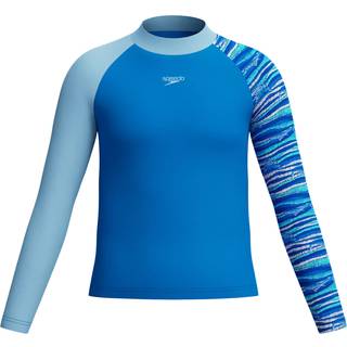 Boys Long Sleeve Rashguard Blue