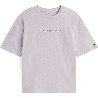 Tommy Hilfiger Logo T Shirt Grey