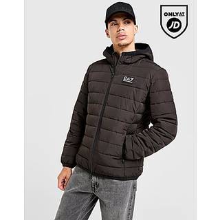 EA7 Emporio Armani Badge Baffle Jacket, Sort - XL