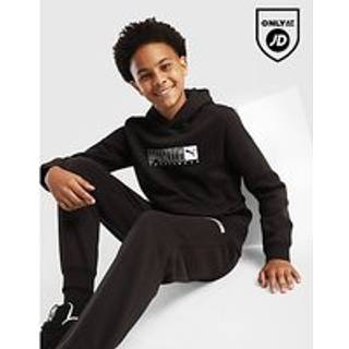 PUMA Sportswear Essential Overhead Hoodie Junior, Sort - 7-8Y