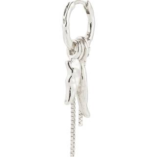 Pilgrim STERLING single ørering sølvbelagt