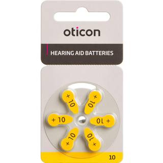 OTICON BATTERIER T. HØREAPP 10