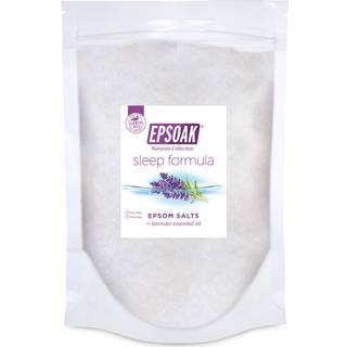 Epsom-salt 19 lb. Magnesiumsulfat USP. (Antal. 1 x 19 lb. pose) Lavendel Sleep Formula Genlukkelig Epsom Salt Bag Lavet i USA Cruelty-Free Certif