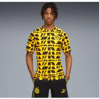 PUMA Borussia Dortmund Pre-match Jersey Men, Sport, Faster Yellow/Black, L