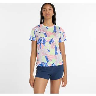 New Balance NYC Marathon Athletics Printed T-Shirt wt53254m-mlt Størrelse L