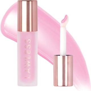 Lawless Forget The Filler Lip Plumping Line Smoothing Gloss - Strawberry Milkshake