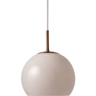 BALL GLAS Ø25 SAND GREY PENDEL