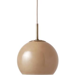 BALL GLAS Ø25 CAPPUCCINO PENDEL