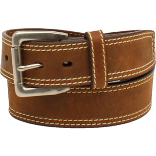 Ariat m?nds logo concho dobbelt stingbeltbrunt 32