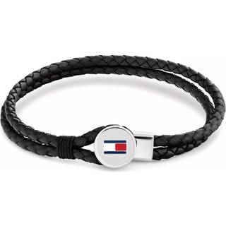 Black Leather Braided Bracelet