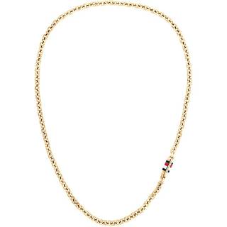 Gold-Plated Stainless Steel Chain-Link Necklace