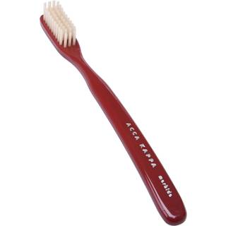 ACCA KAPPA Vintage Red Toothburste Pure White Bristle