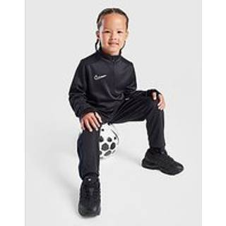 Nike Academy 1/4 Zip Tracksuit Children, Sort - 2-3Y