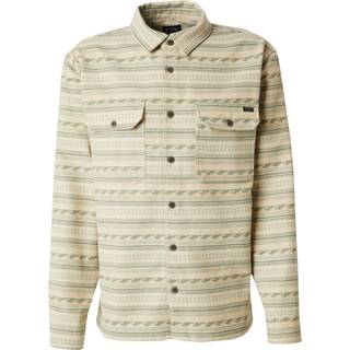 Billabong Offshore Jacquard Flannel Skjorte Herrer størrelse M farve beige
