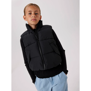 NAME IT Puffer Vest Mole Black