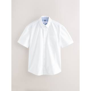 Next Kortærmet Oxford-skjorte - Stor