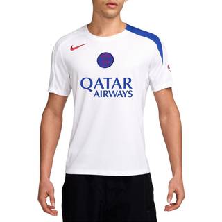 Maskinstrikket PSG Strike Third Nike Dri-FIT Total 90-fodboldtrøje til mænd - hvid - XXL