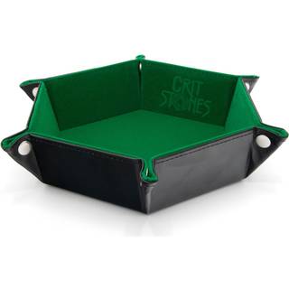 CritStones Folding Dice Tray Red