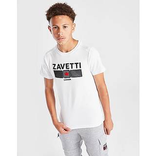 Zavetti Canada Ovello Chevron T-Shirt Junior, Hvid - 12-13Y