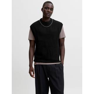 Jack & Jones Soho Ollie Knit Vest Black