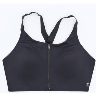 On Women's Endurance Bra Zip Sports-bh Damer størrelse XL - Cup: A-C farve sort