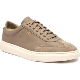 BOSS Kieran Tennis Trainers Dark Beige