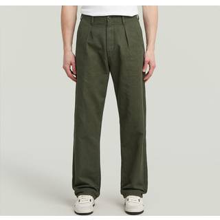 Pleated Chino Relaxed - Grey - Men