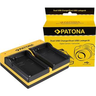 Dual oplader til Samsung BP-80W SCD385SC SC-D385SC VPD381 VP-D381 VPDX100