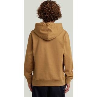 Boys Hooded Sweater - Brown - boys
