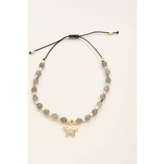 Fat Face FatFace Green Beaded Bracelet