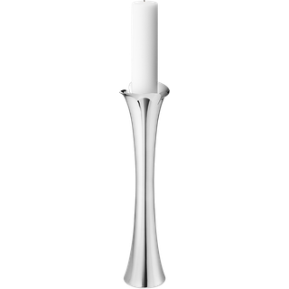 BLOOM stor gulvlysestage, Georg Jensen, Blankt rustfrit stål