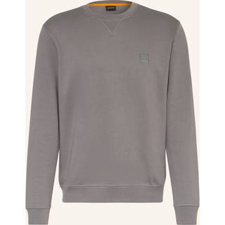 BOSS BOSS Grey Westart Crew Neck Logo Sweatshirt