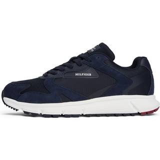 Cleat Mixed Texture Waterproof Suede Trainers