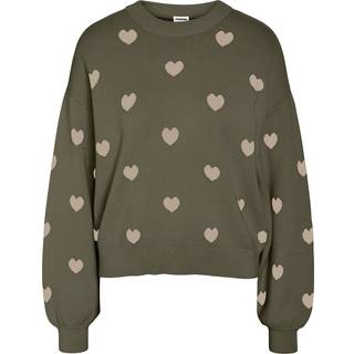Strikket Mønstret Pullover
