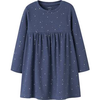 NAME IT Kjole Nelia Blue Indigo