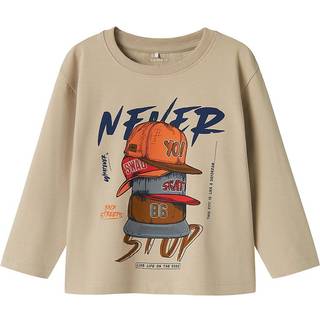 Regular Fit Top Med Lange Ærmer