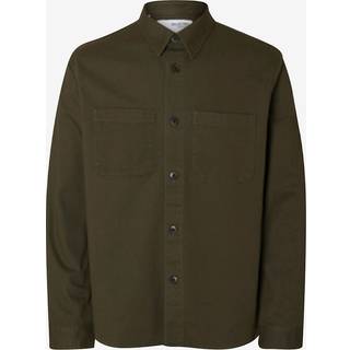 Slhtravis Twill Overshirt LS Noos