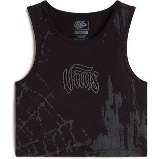 Vans - Monotonic Fitted Tank, Woman, Black, Size: L - Black - L